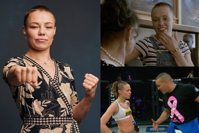 Rose Namajunas močiutė kino teatre pakeitė nuomonę apie mišrius kovos menus