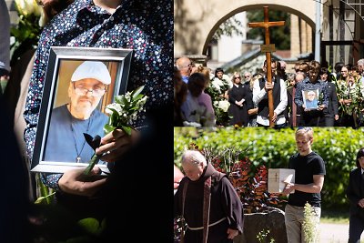 Sostinės Rokantiškių kapinėse amžino poilsio atgulė poetas Liudvikas Jakimavičius