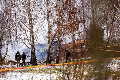 Vilniuje šalia gyvenamojo namo nukrito lėktuvas