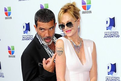 Antonio Banderasas ir Melanie Griffith 