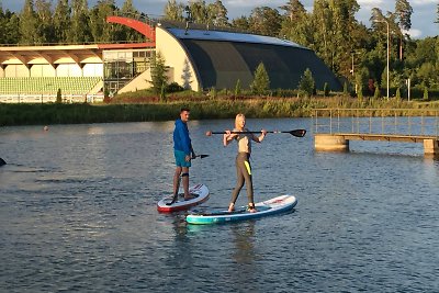 Manekenė Karolina Toleikytė atrado irklenčių sportą