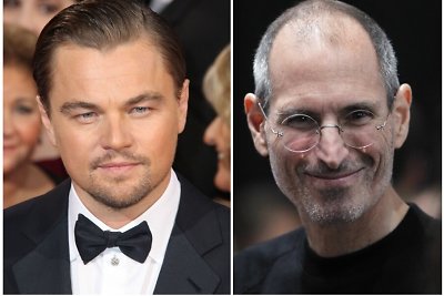 Aktoriui Leonardo DiCaprio siūlomas „Apple“ įkūrėjo Steve'o Jobso vaidmuo