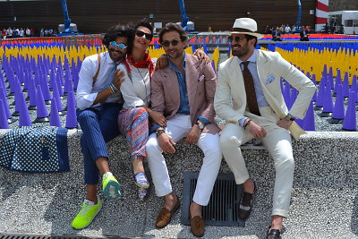 „Pitti Uomo“ mados savaitės lankytojai