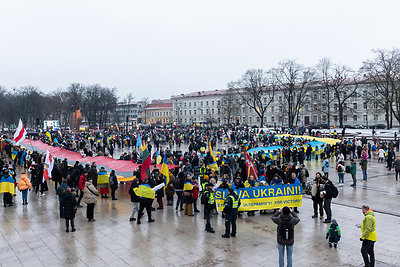 Mitingas Ukrainai palaikyti