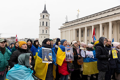 Mitingas Ukrainai palaikyti