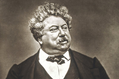 Tiek stotu, tiek gyvenimo būdu vieną iš savo personažų – legendinį muškietininką Portą – primenantį Alexandre’ą Dumas išgarsino ne tik kultinės knygos, bet ir tai, kad jo paties avantiūros kartais pranokdavo romanų nuotykius / Vida Press nuotrauka