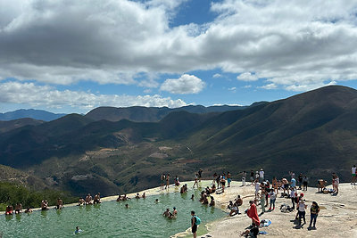 Hierve el Agua – unikali vieta kalnų apsuptyje pietinėje Meksikoje