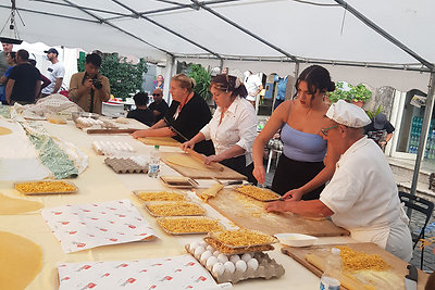 Miestelyje rengiama rankų darbo pastos šventė „Festa Della Pasta“