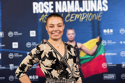 Dokumentinio filmo „Rose Namajunas: aš esu čempionė“ premjera