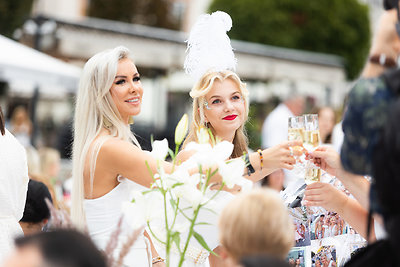 Vilniuje dešimtą kartą surengta „Le Diner en Blanc“ vakarienė