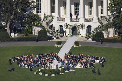 JAV prezidento Joe Bideno anūkės Naomi Biden vestuvės 