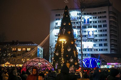 Panevėžio Kalėdų eglutės įžiebimas