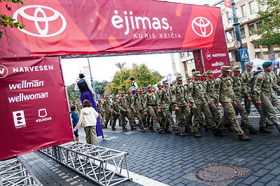 Vilniaus gatves užpildė ėjimo entuziastai