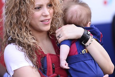 Shakira su sūnumi Sasha