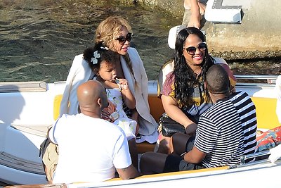 Beyonce ir Jay Z su dukra Blue Ivy Italijoje