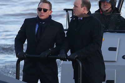 Danielis Craigas ir Rory Kinnearas juostos „Spectre“ filmavime