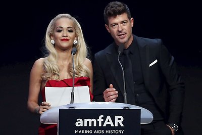 Rita Ora ir Robinas Thicke'as