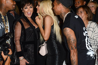 Kris Jenner, Kylie Jenner ir Tyga