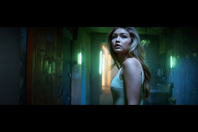 Gigi Hadid Calvino Harriso vaizdo klipe „How Deep Is Your Love“