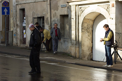 „Bruto ir Neto“ filmavimas