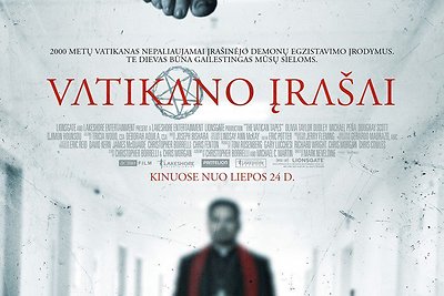 Siaubo filmo „Vatikano įrašai“ plakatas