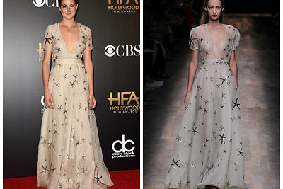 Shailene Woodley su „Valentino“ suknele