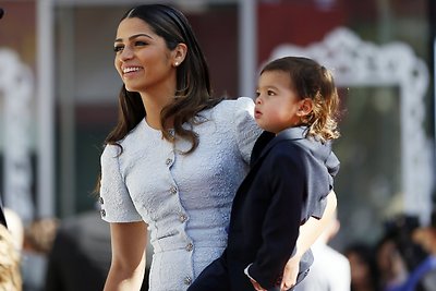 Camila Alves su sūnumi Livingstonu