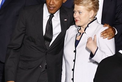 Dalia Grybauskaitė ir Barackas Obama