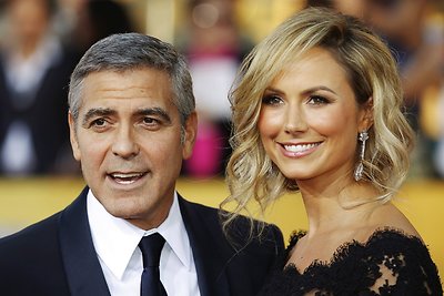 George'as Clooney ir Stacy Keibler