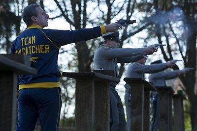 Steve'as Carellas filme „Foxcatcher“