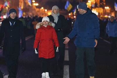 Hayden Panettiere ir Vladimiras Klyčko Ukrainoje