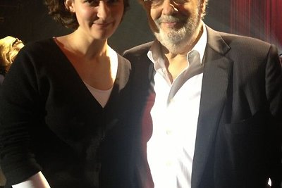 Veronika Žukaitė su Placido Domingo