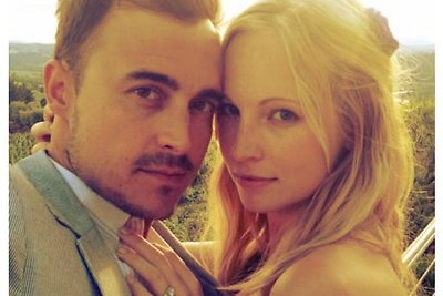 Candice Accola ir Joe Kingas