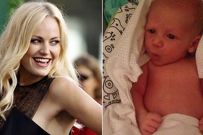 Aktorė Malin Akerman gerbėjams parodė pirmąją sūnaus nuotrauką