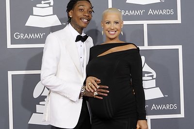 Amber Rose ir Wiz Khalifa „Grammy“ apdovanojimuose