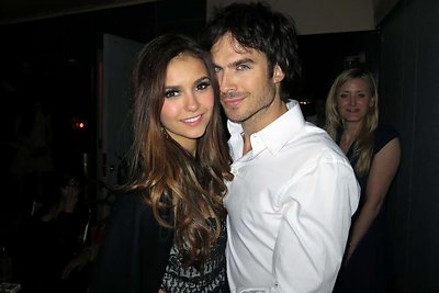 Nina Dobrev ir Ianas Somerhalderis