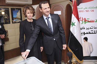 Asma al Assad ir Basharas al Assadas