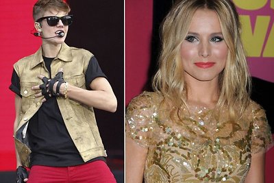 Justino Bieberio kaimynyste patenkinti ne visi – aktorę Kristen Bell vargina nuolatinis triukšmas