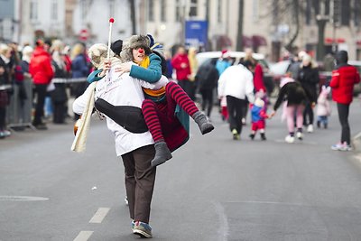 Vilniaus gatvėse – kalėdinis bėgimas