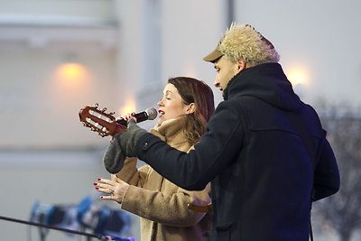 Erica Jennings ir Jurgis Didžiulis 