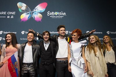 „Eurovizijos 2013“ finalistų spaudos konferencija