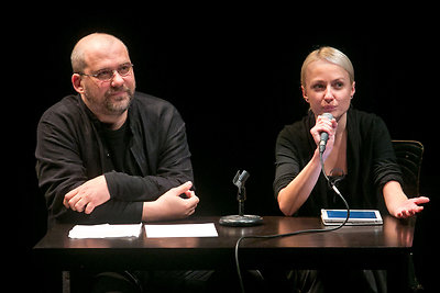 Keistuolių teatro naujo sezono atidarymo akimirka