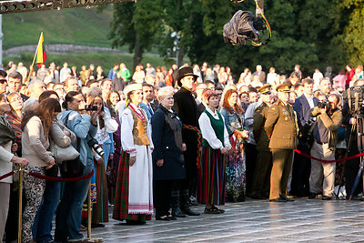 Koncerto „„Koks tu ir aš – tokia ir Lietuva“ akimirka