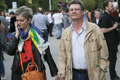 „Eurovizijos“ gerbėjai plūdo į „Wiener Stadthalle“ areną