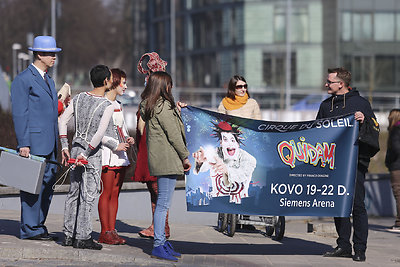 „Cirque du Soleil“ atvyko į Vilnių