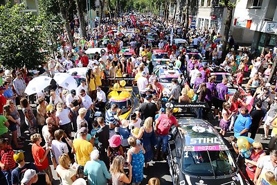 „1000 km lenktynių“ atidarymo akimirka