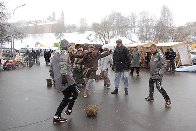 „Putbalo“ žaidimo akimirka