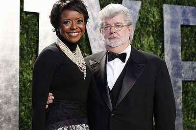 „Žvaigždžių karų“ epopėjos režisierius George‘as Lucasas pasipiršo savo išrinktajai Mellody Hobson