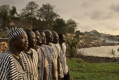 Gvinėjos pabėgėlių stovykloje susikūrusios grupės „The Refugee All Stars“ lyderis: „Vilniuje tikimės sniego audros“