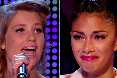 Nicole Scherzinger apsiverkė projekto „X Factor“ atrankoje išgirdusi įstabų šešiolikmetės balsą